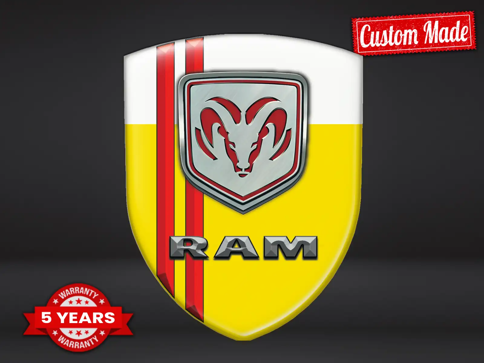 Dodge Badges Auto Perso Max Robuste Élégant Disposition